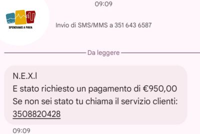 Allarme truffa Nexi: falsi avvisi di pagamento svuotano i conti